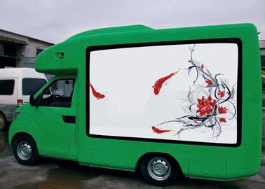 Φορτηγό των ΣΥΝΕΧΩΝ 5V P8 κινητών οδηγήσεων που διαφημίζει, τοποθετημένη φορτηγό οθόνη 17mm των οδηγήσεων πάχος προμηθευτής